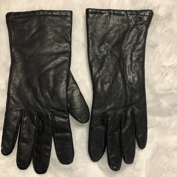 🧤Vintage Black leather gloves 🧤 - Picture 3 of 4